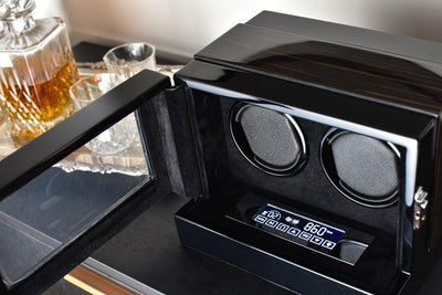Twin Automatic Watch Winder (Touch Screen) - The Sydney Strap Co.