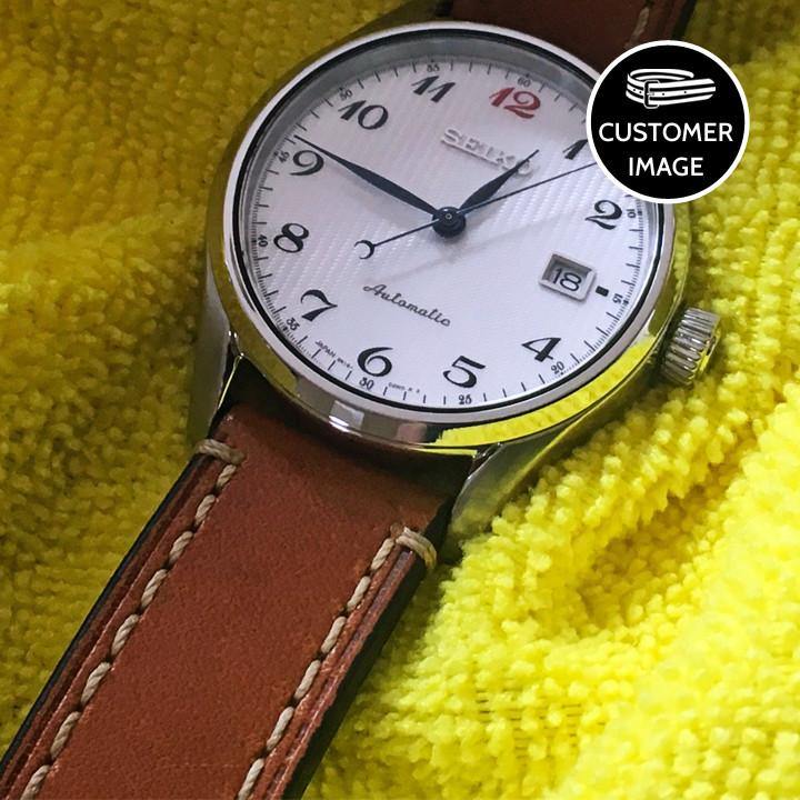 ITALIAN LIGHT BROWN LEATHER - The Sydney Strap Co.