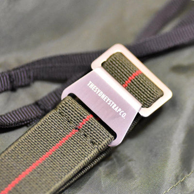 SPECIAL OPS - OLIVE & RED - The Sydney Strap Co.