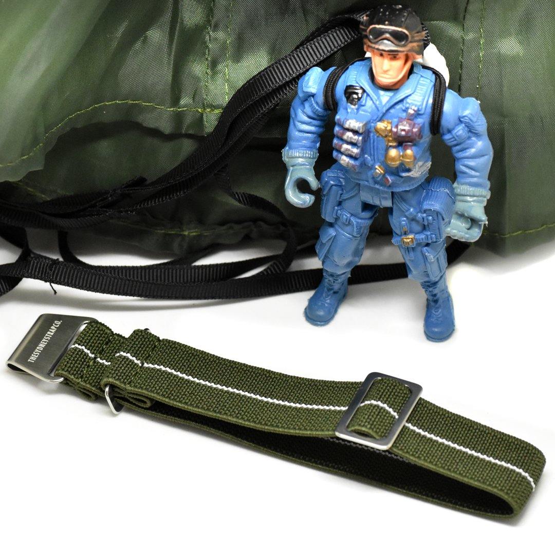 SPECIAL OPS - OLIVE & WHITE - The Sydney Strap Co.