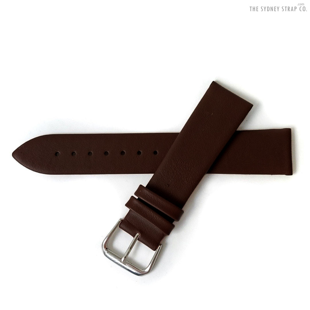 CALF SMOOTH DARK BROWN