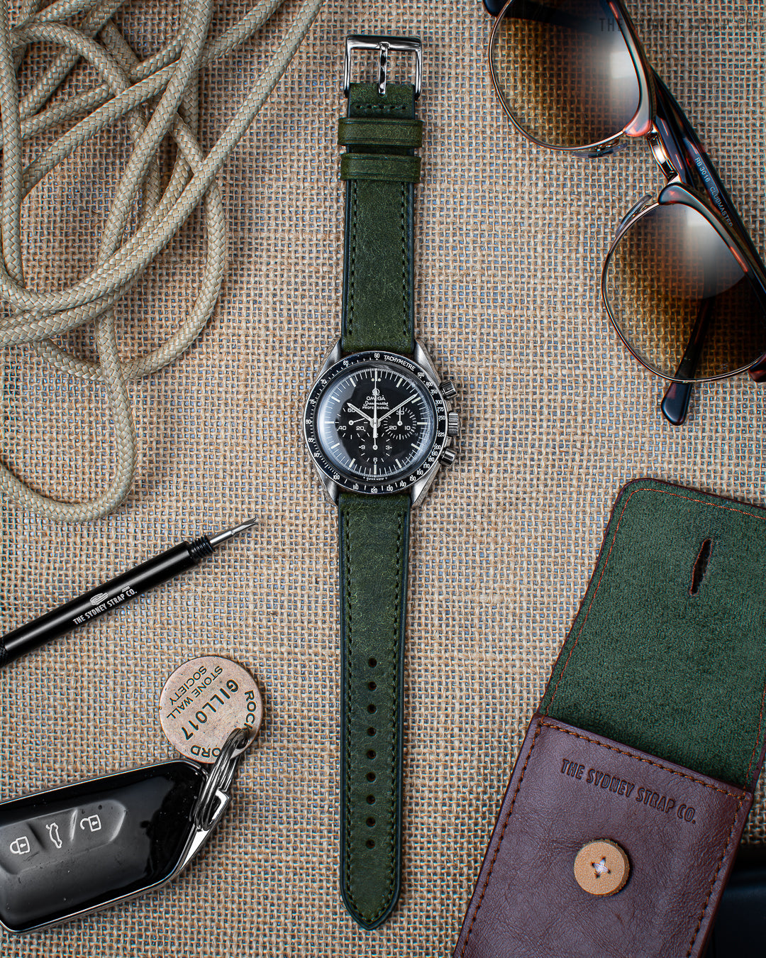 ITALIAN PUEBLO QUICK RELEASE - OLIVE GREEN