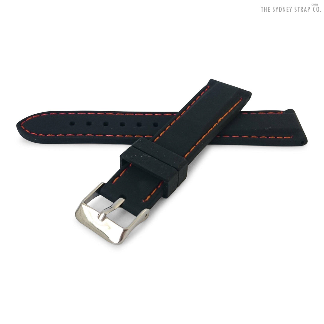 SILI&STITCH BLACK/ORANGE