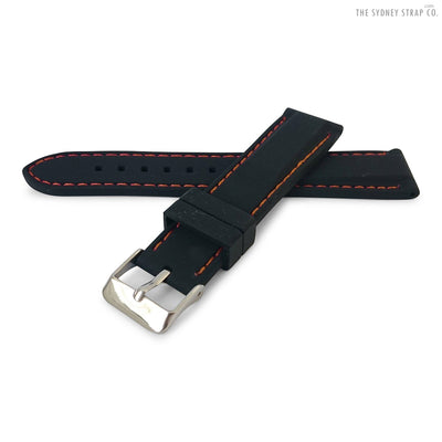 SILI&STITCH BLACK/ORANGE