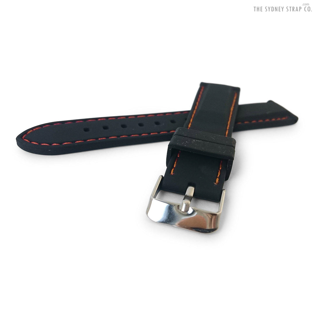 SILI&STITCH BLACK/ORANGE