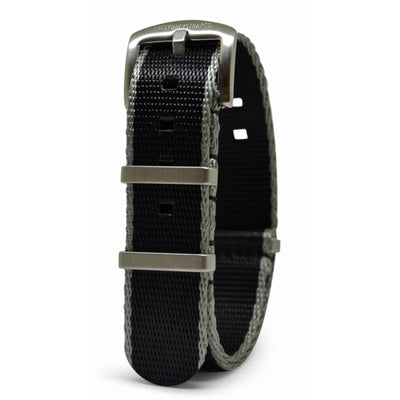 EXECUTIVE BLACK & GREY TRIM - The Sydney Strap Co.