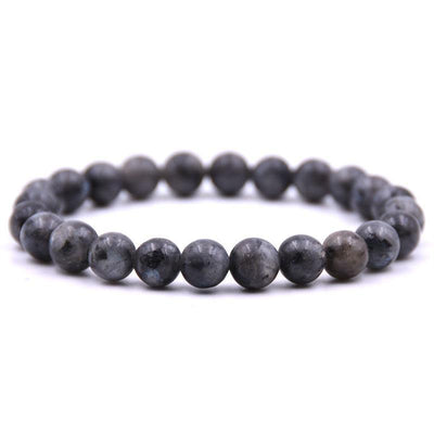 BEAD BRACELET SLATE GREY - The Sydney Strap Co.