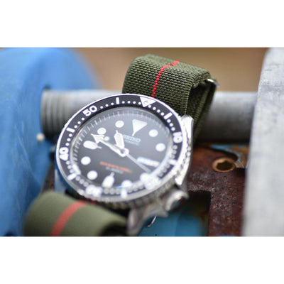 SPECIAL OPS - OLIVE & RED - The Sydney Strap Co.