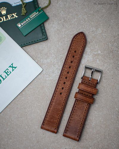Full grain leather watch straps - Knight-Straps collection - PATTINI