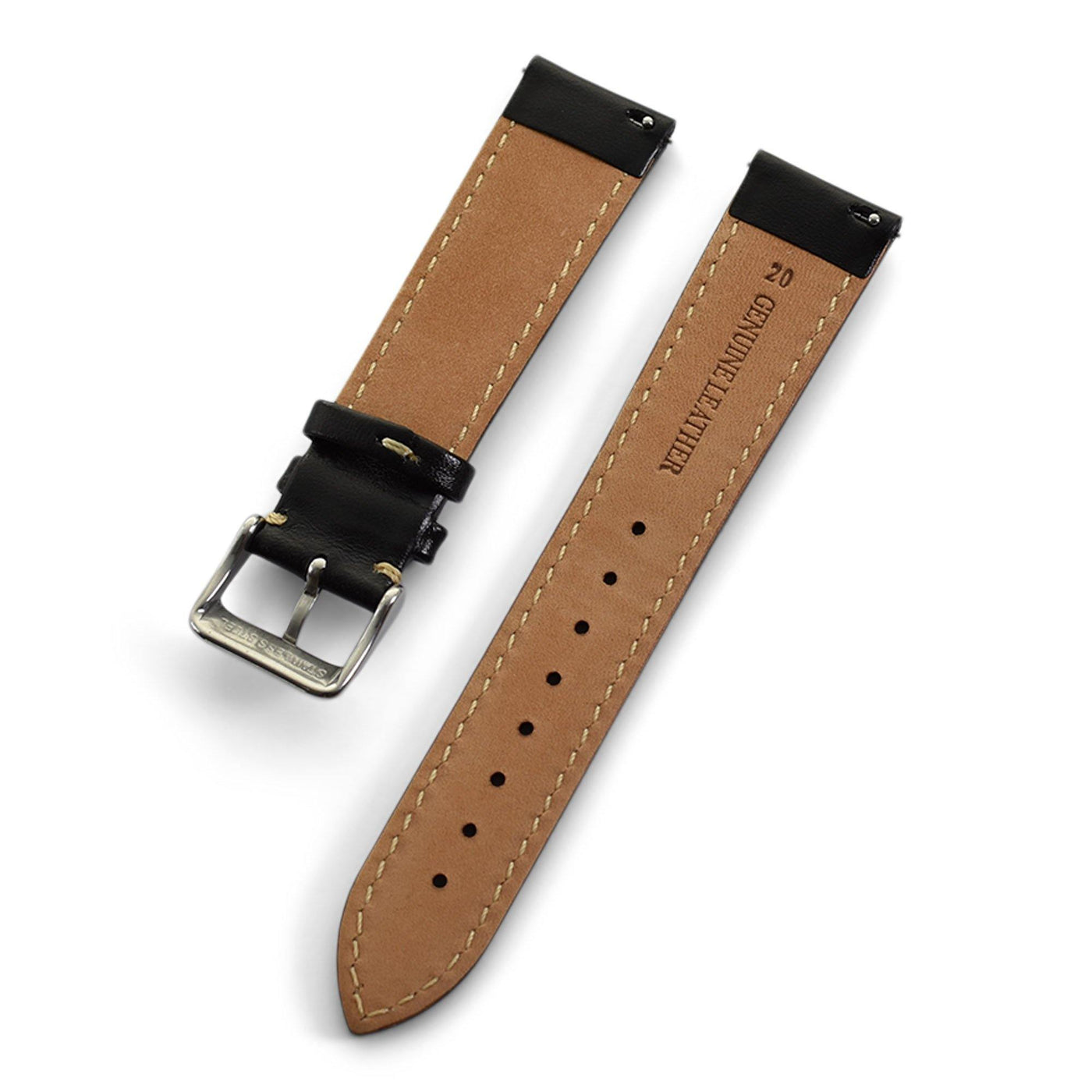 THE CHELSEA QUICK RELEASE BLACK - The Sydney Strap Co.