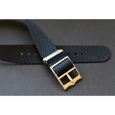 SINGLE PASS-NAVY - The Sydney Strap Co.