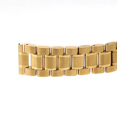 GOLD SOLID STEEL BRACELET - The Sydney Strap Co.