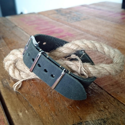 LUX LEATHER GREEN One Piece - The Sydney Strap Co.