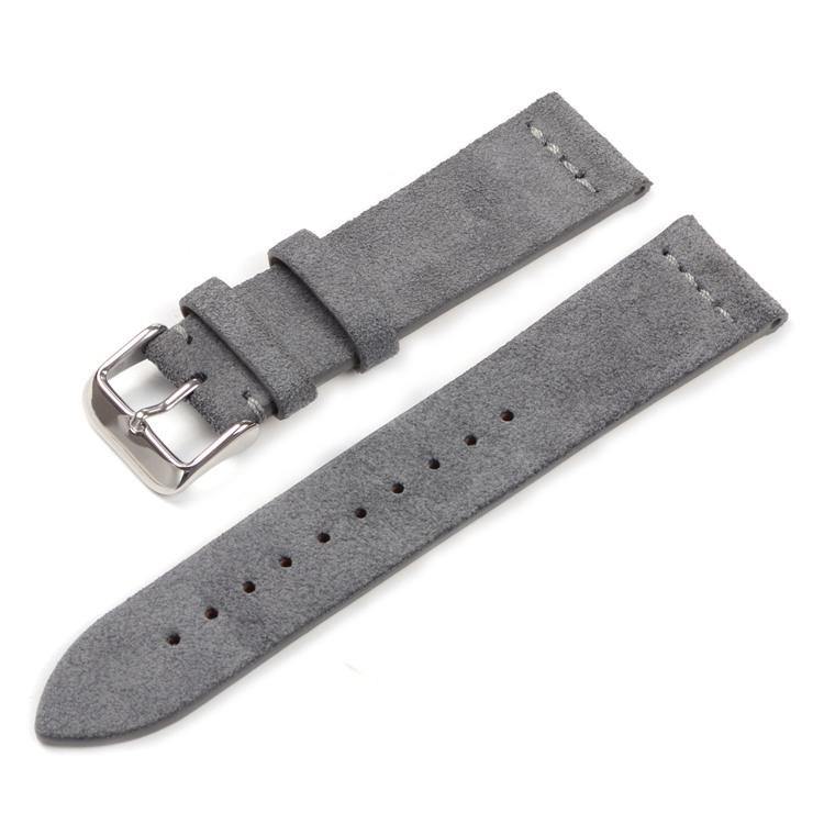 SOHO SUEDE - GREY - The Sydney Strap Co.