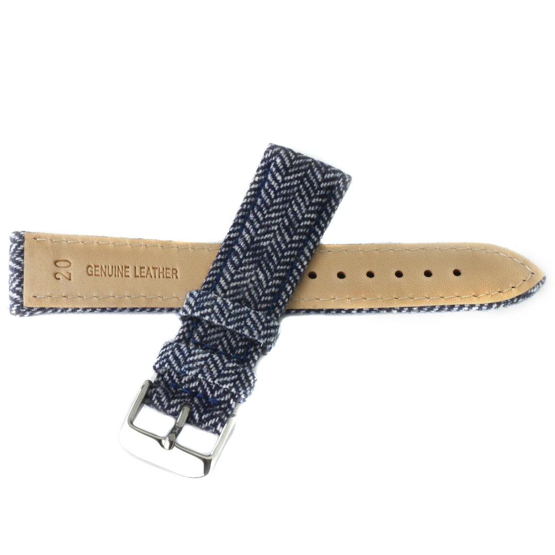 WINDSOR WOOL - HERRINGBLUE - The Sydney Strap Co.