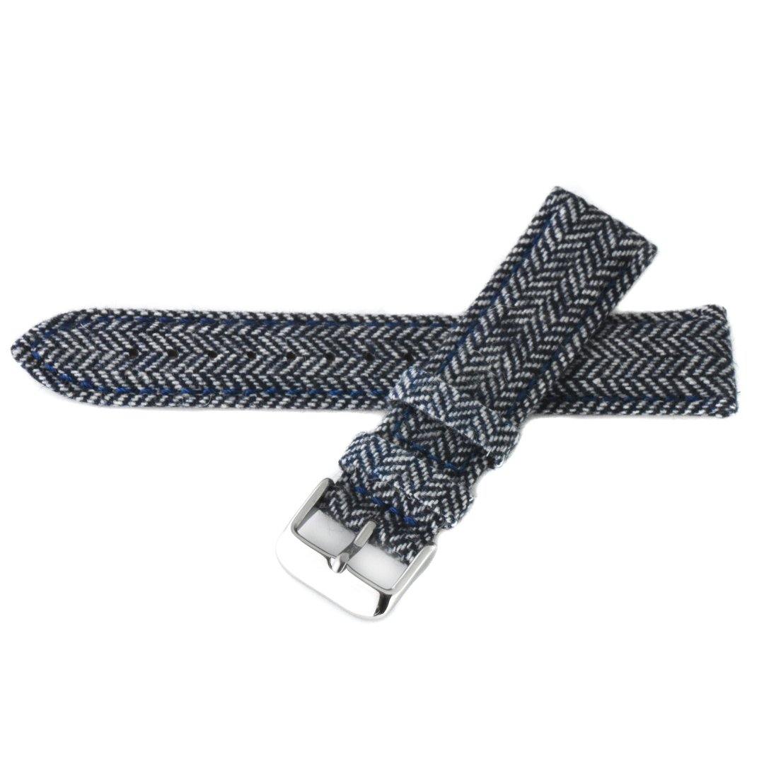 WINDSOR WOOL - HERRINGBLUE - The Sydney Strap Co.