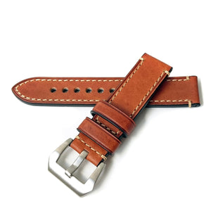 ITALIAN LIGHT BROWN LEATHER - The Sydney Strap Co.