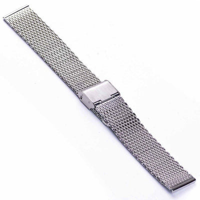 SILVER MILANESE MESH BRACELET - The Sydney Strap Co.