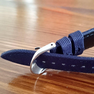 CANVAS&CALF NAVY - The Sydney Strap Co.