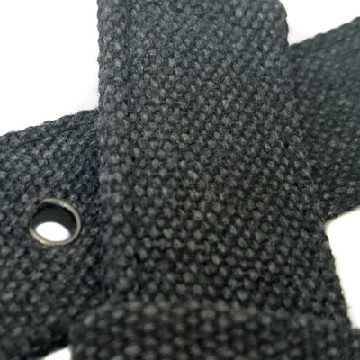 RUGGED CANVAS CHARCOAL - The Sydney Strap Co.