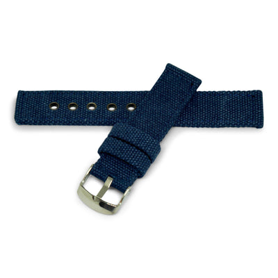 RUGGED CANVAS NAVY - The Sydney Strap Co.