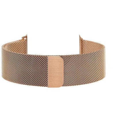 ROSE GOLD MILANESE APPLE WATCH BAND - The Sydney Strap Co.