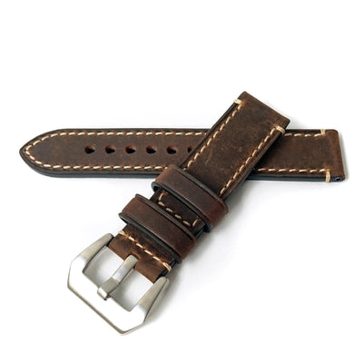ITALIAN VINTAGE BROWN LEATHER - The Sydney Strap Co.